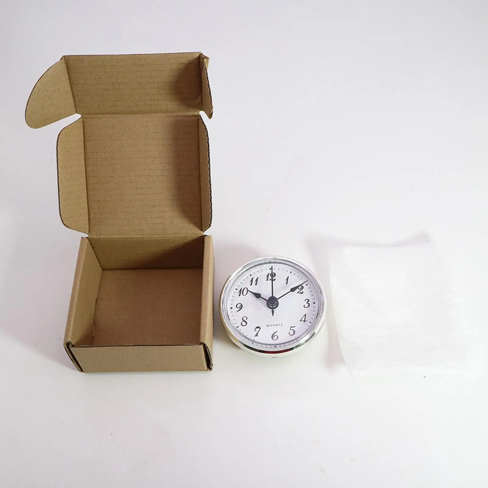 Clock Insert Clock Head Movement Modern 70 mm/2.8 inch Tone Bezel Front Round Clock Fit-up
