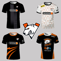 Virtus.Pro Esports Club Uniforms Jersey CS2 DOTA2 R6 Apex Customized Training Tops Men's And Women's Sports Breathable T-shirt
