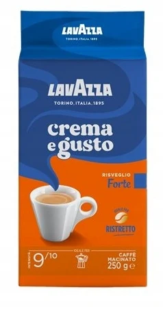 Crema E Gusto Forte gemahlener Kaffee 250g - Lavazza