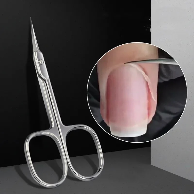 Alicate de Cutícula, Tesoura, Cortador de Unhas, Removedor de Pele Morta, Ferramenta Profissional para Manicure
