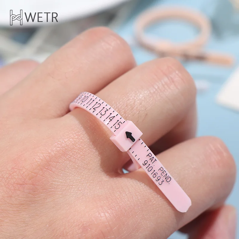 

Пластиковое кольцо, искусственное кольцо Sizer, оригинальный тестер американского размера