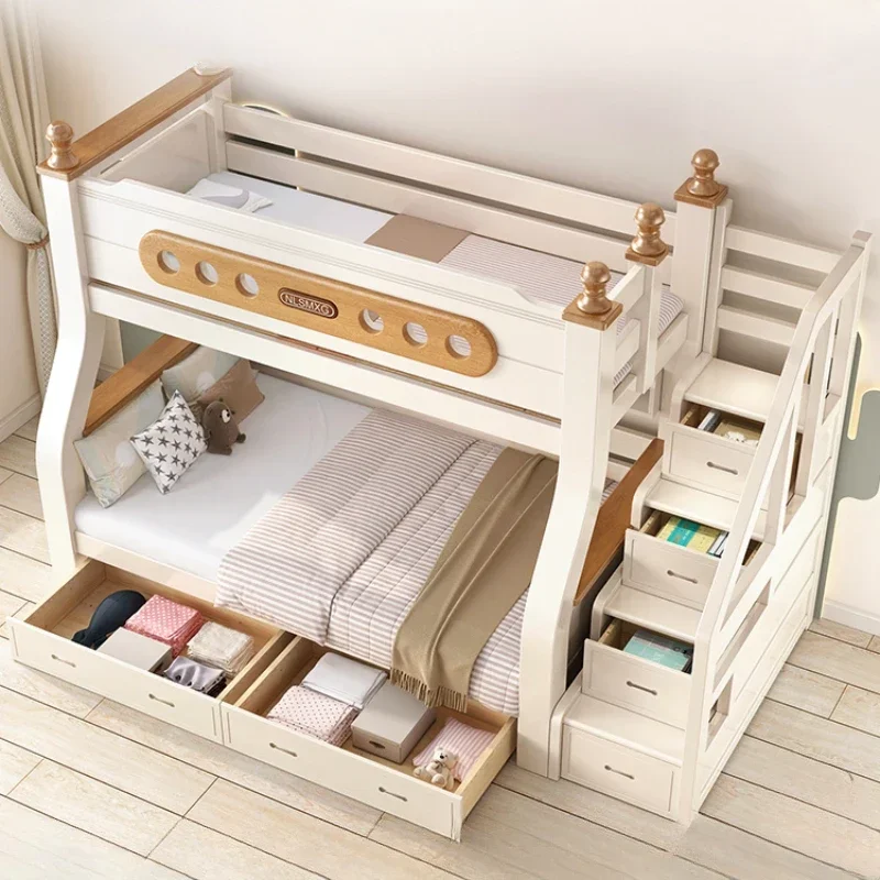 

Drawers Storage Kids Bunk Bed Luxury Modern Up Down Stairs Frame Children Bunk Bed Nordic Cama Infantil Bedroom Furniture