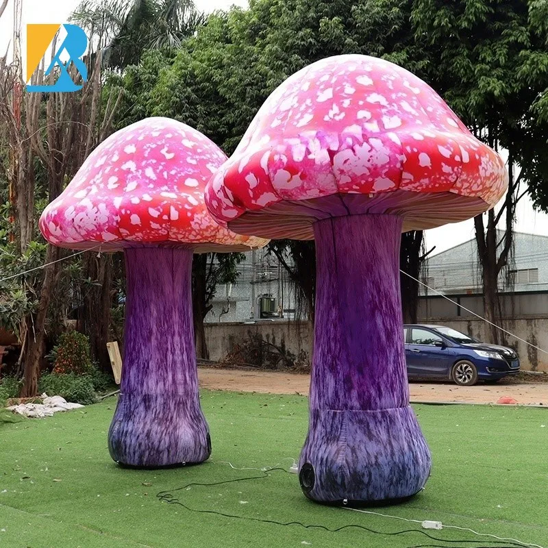 

Bespoke in The Night Garden Party Supplies Large Blow up Mushroom Model for Birthday Event Decoration Toys