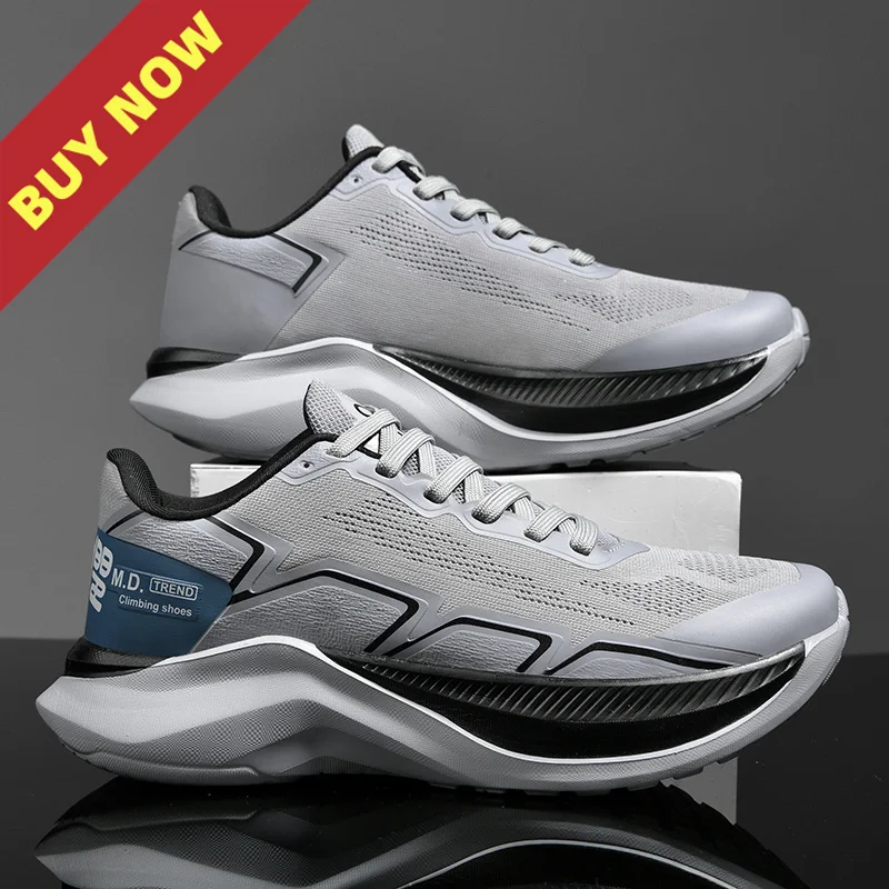 

Marathon Men Sports Running Shoes Casual CloudCushion Comfy Stable Breathable Lightweight Women Athletic Antiship Daily Sneakers