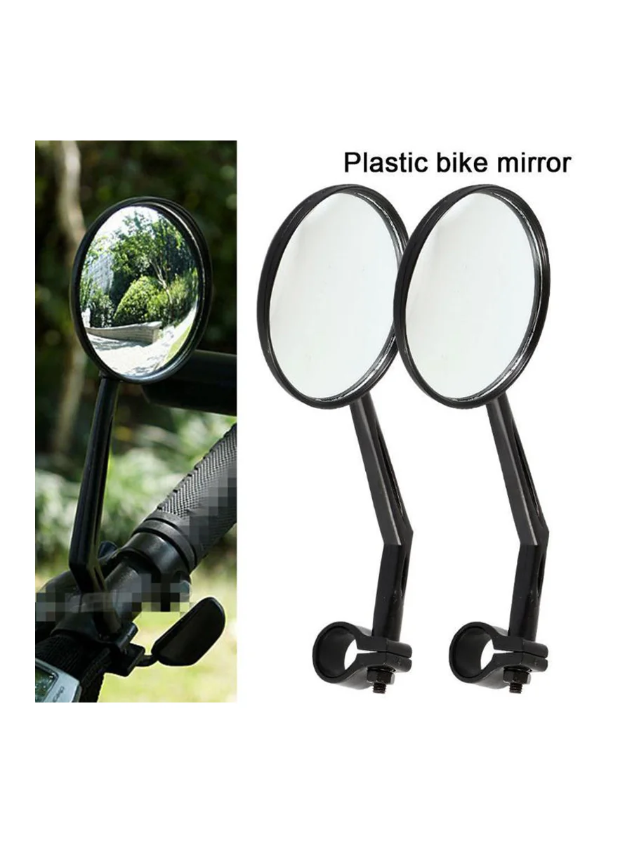 AliExpress Gmarty 〔ZYAF〕1 Pair Cycling Riding Bicycle Bike Reflector Mirror 360 Rotation Rearview Mirror Mountain Bike Convex Rearview Mirror