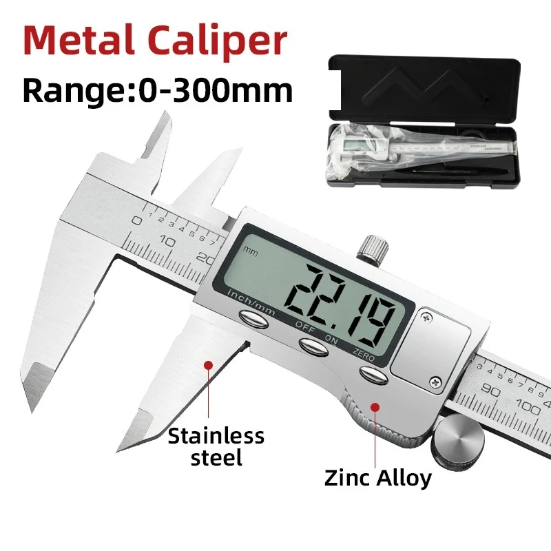 

Measuring Tools Woodworking Thick Gauge Depth Electronic Ruler Digital Pachometer Metal Caliper Professional Vernier Caliber