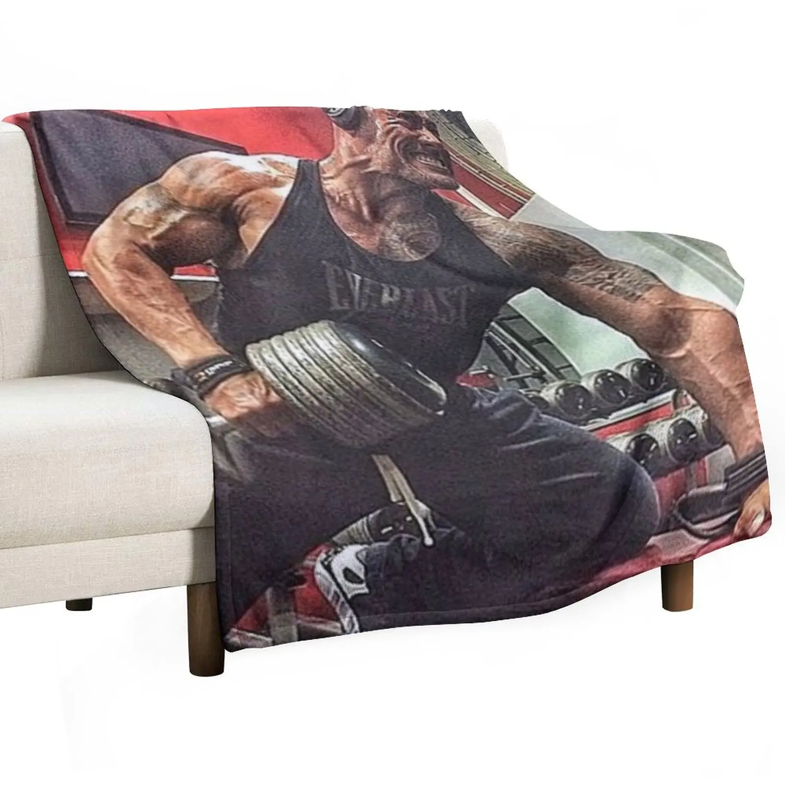 Dwayne Johnson Throw Blanket Thin bed plaid warm winter Blankets