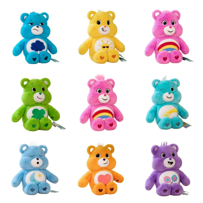 33CM/45CM Care Bears Plush Toys Lovely Sakura Stuffed Dolls Cartoon Teddy Bear Sleeping Plush Pillows Home Car Decor Gifts