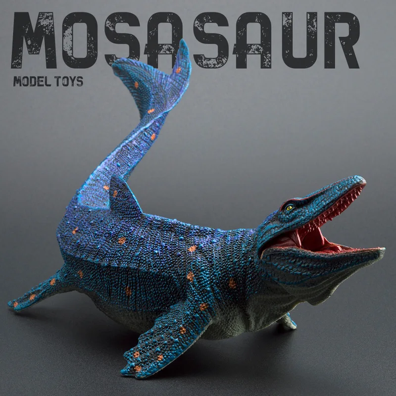 Figuras de Dinosaurios de Plástico Sólido, Serie Realista de Mosasaurus, T-Rex y Spinosaurus, Modelo para Decoración de Escritorio y Caja de PC, Estatuas, Juguetes, Regalos