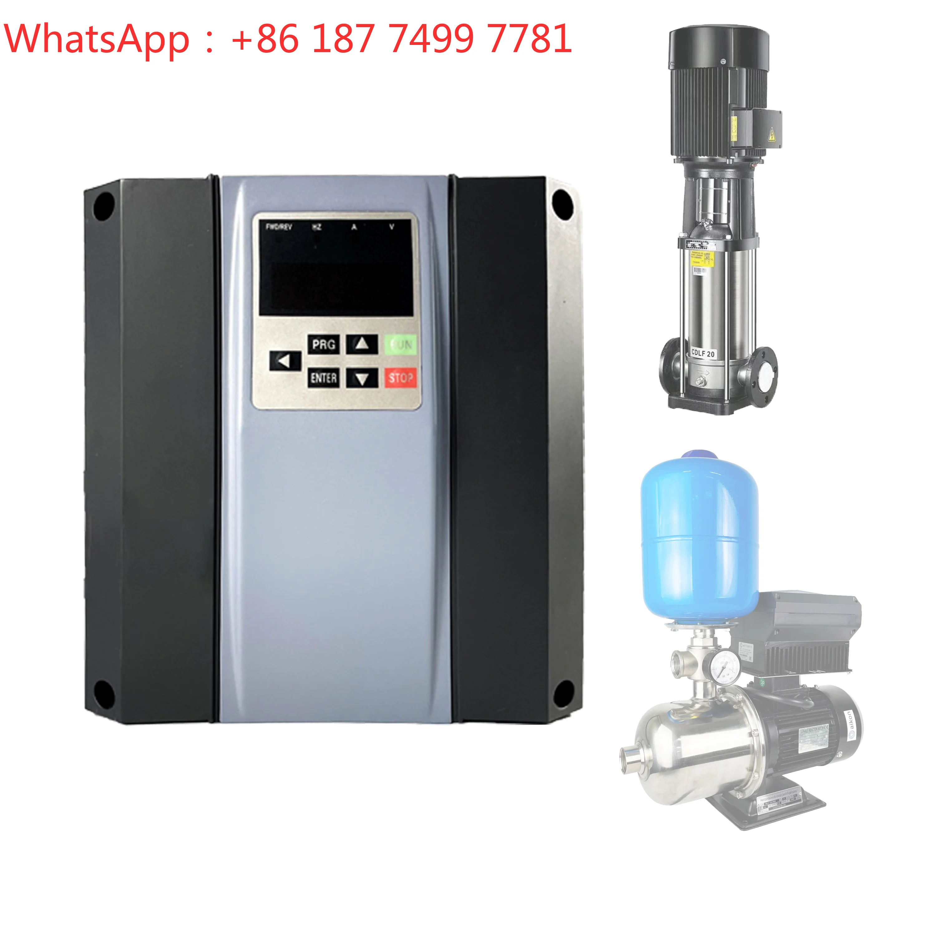 3 Phase 380V Vector Control 15kw Water Pump Inverter Controller for Universal Water Pump Fan IP65