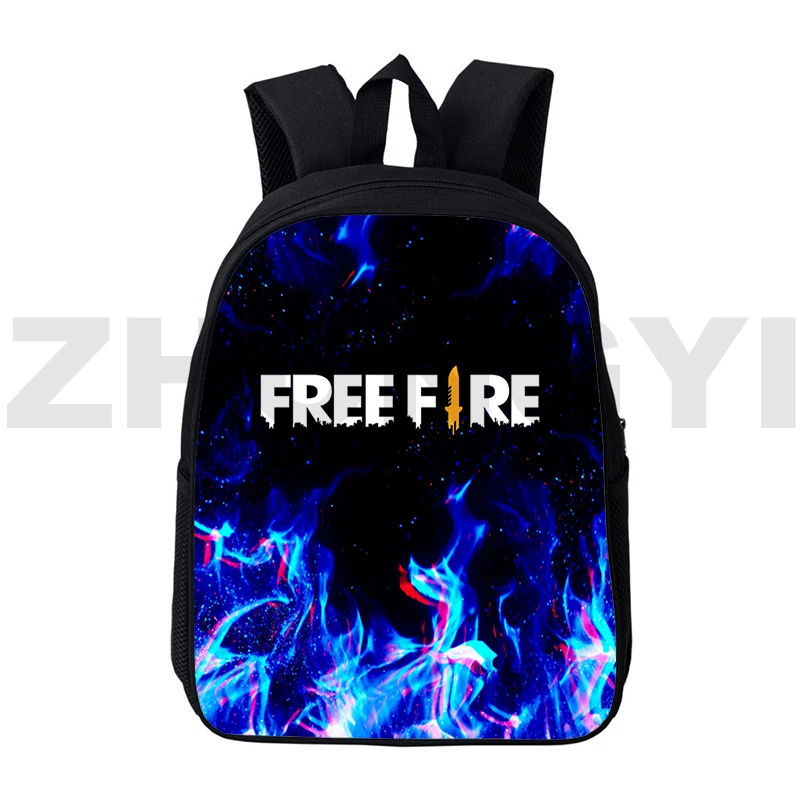 Free Fire Garena 3D Mochila, Sacos De Escola De Lazer Ao Ar Livre, Free Fire Bookbag, New Street Fashion, 16 "Bolsa De Ombro