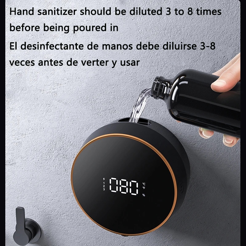 Automatic Foam Soap Dispensers For Bathroom Smart Washing Hand Machine With USB Charging Three Colors High Quality ABS Material