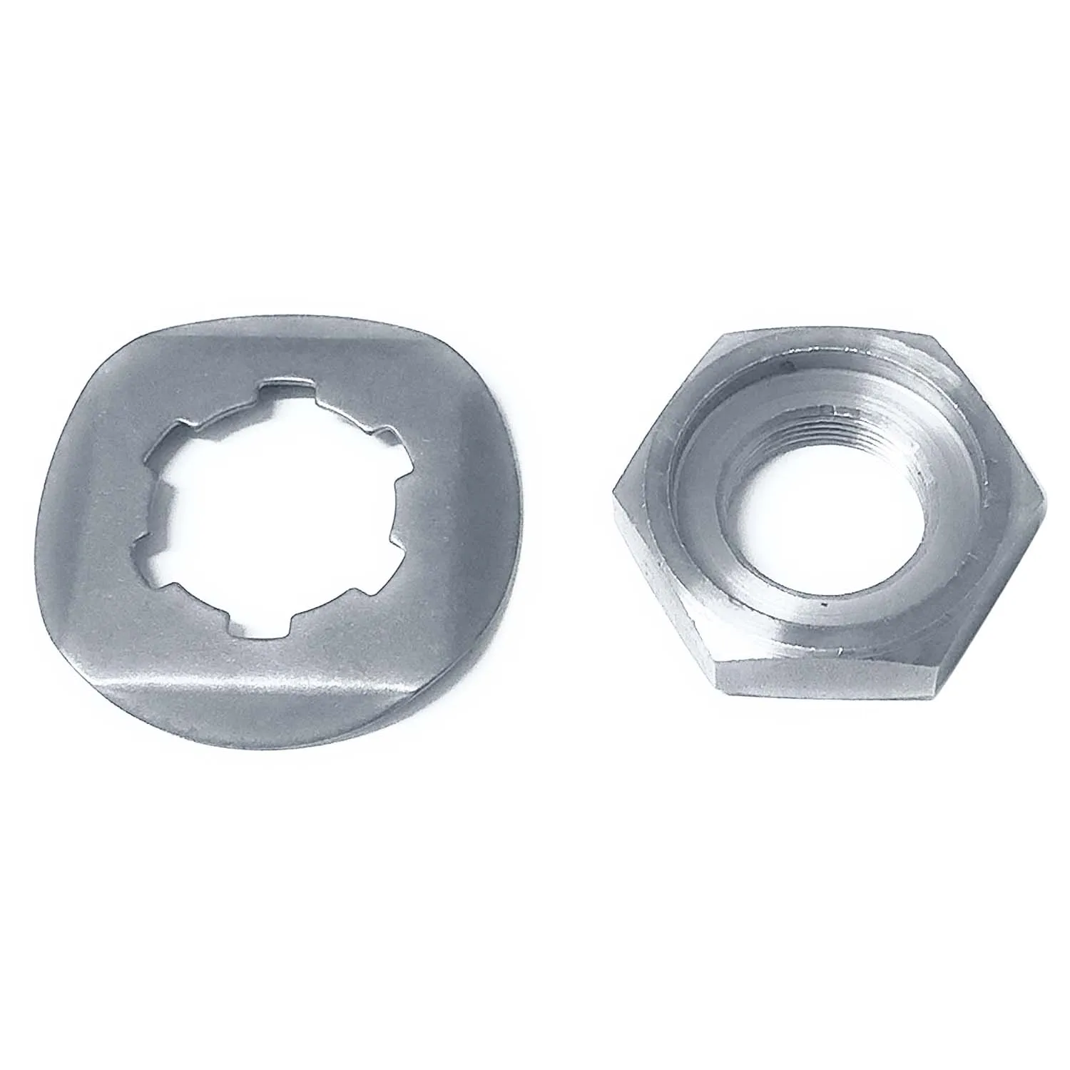 For  Banshee YFZ350 YZF600R FZS 600 Front Sprocket Nut Lock Washer 90179-18020-00/90215-21239-00