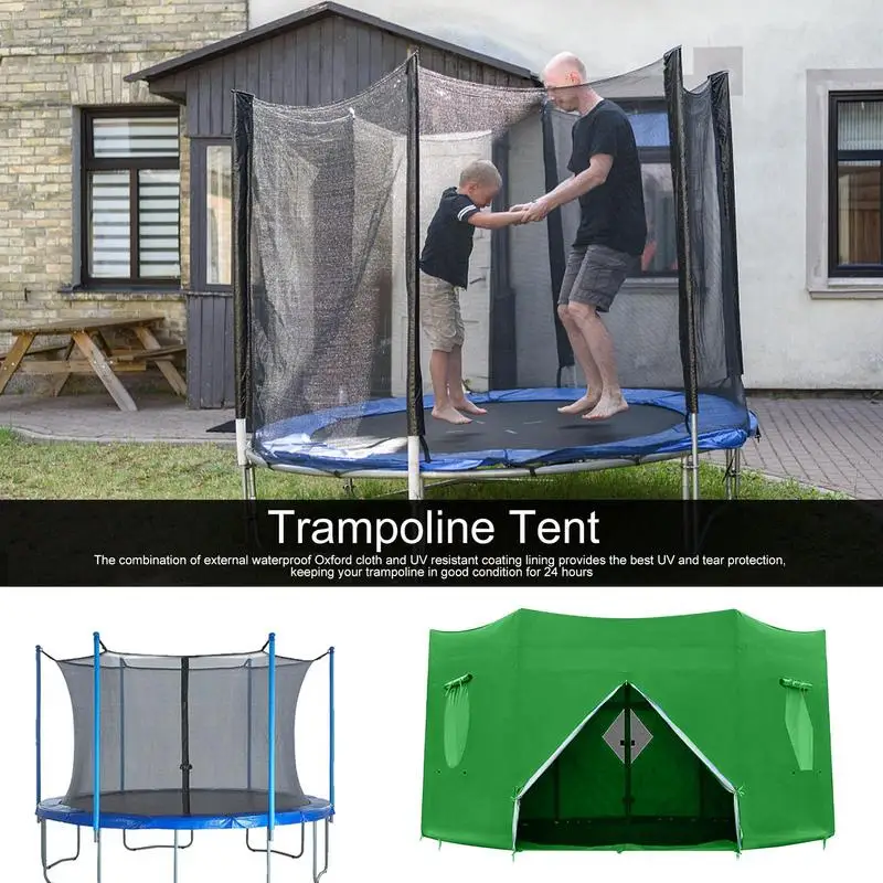 

Tent For Trampoline Anti-UV Trampoline Protection Awning Trampoline Sunshad Versatile Trampoline Canopy Trampoline Accessories