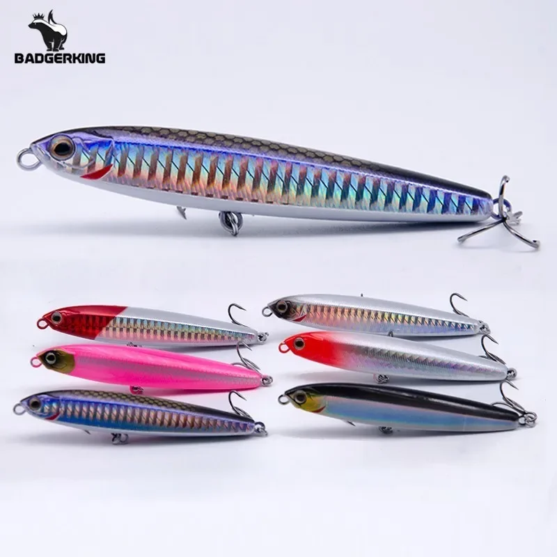 

10g 14g 19g 24g sinking minnow pencil fishing lure wobblers hard bait metal hardbait artificial bait wobbler for jigging fishing