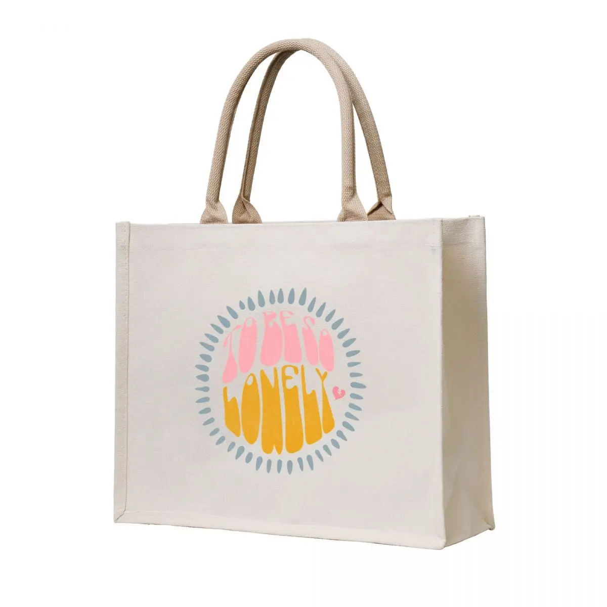 

To Be So Lonely Tote Bag tote bag canvas sac pour femme Cloth bags Canvas shoulder bag
