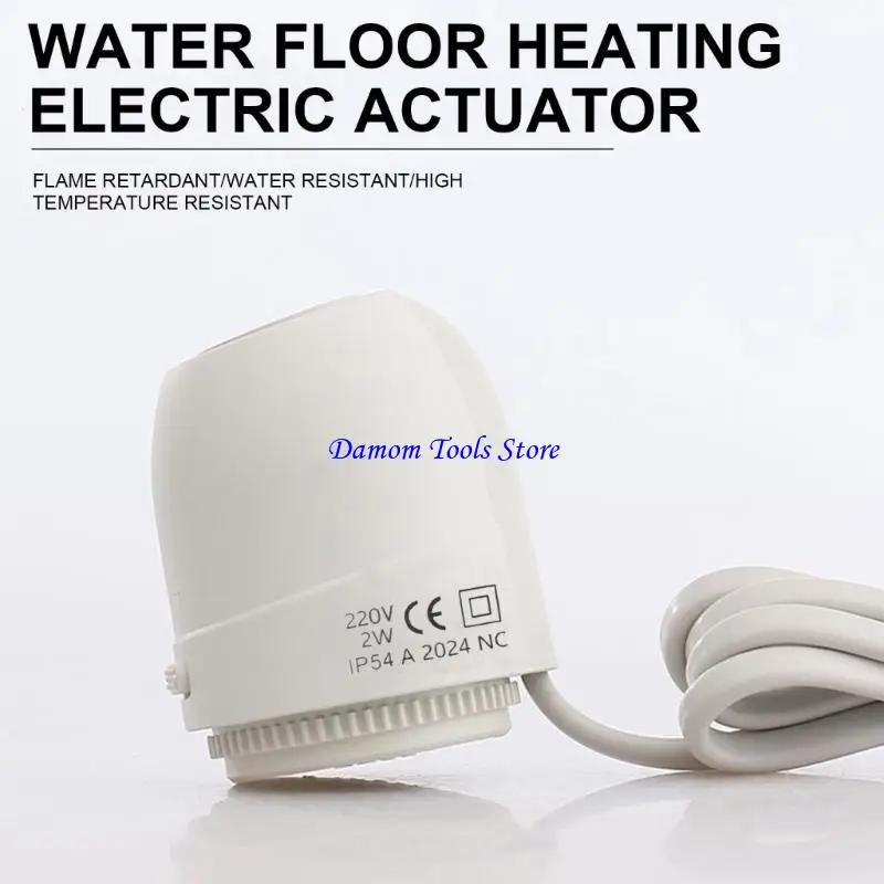 57BE 220V عادةً ما يتم إغلاق صمامات التدفئة الحرارية الحرارية الكهربائية