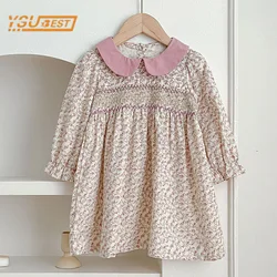 Spring Kids Baby Girls Long Sleeve Sweet Printing Princess Dress New Autumn Kids Baby Girls Dress Children Clothes Dress