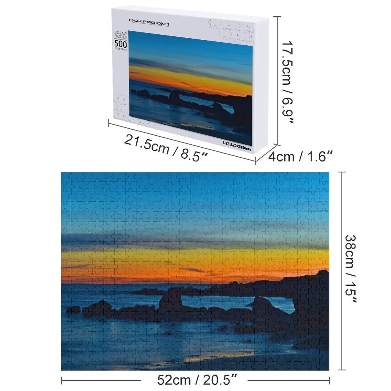 Закат на Furbo Beach, головоломка Ирландии, персонализированная для детей, детская головоломка на заказ