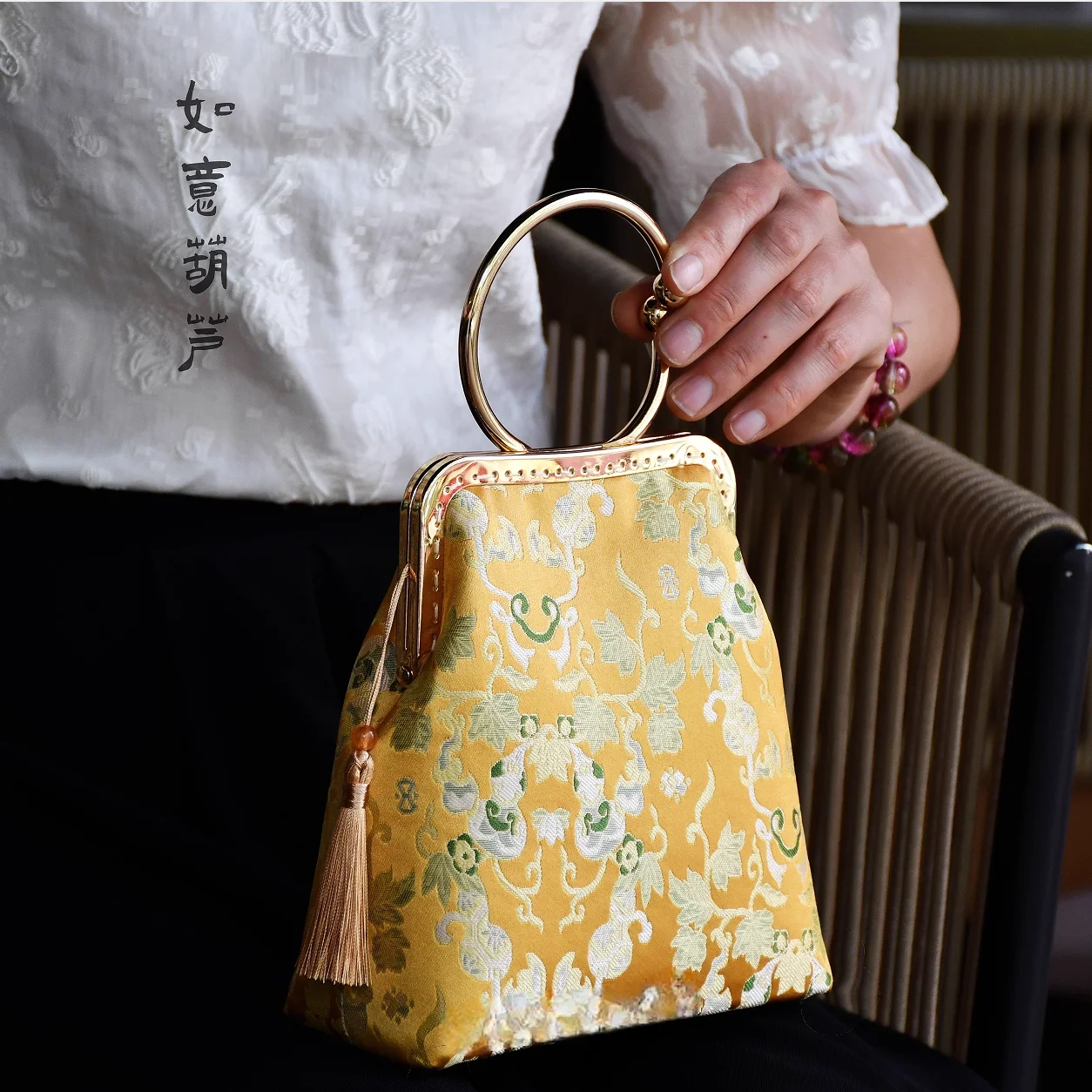 

НОВАЯ осенняя сумка, сумки-тоут, женские сумки, классическая желтая сумка в японском стиле, оригинальная японская женская сумка ручной работы, сумки с цепочкой и ремешком