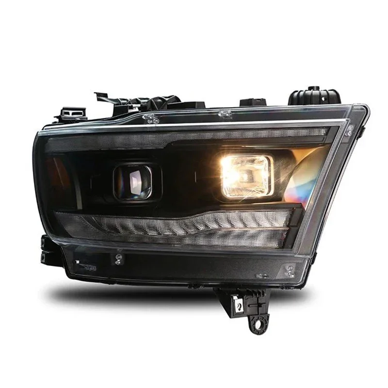 Lampu Proyektor Headlamp LED Strip Headlamp 68360176 AD Lensa Smoky Ganda