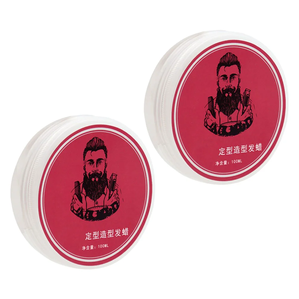 

2Pcs Hairdressing Pomade for Short Hair Men Hair Wax Gel Matte Finish Volume Enhancing Long Lasting Hairstyling