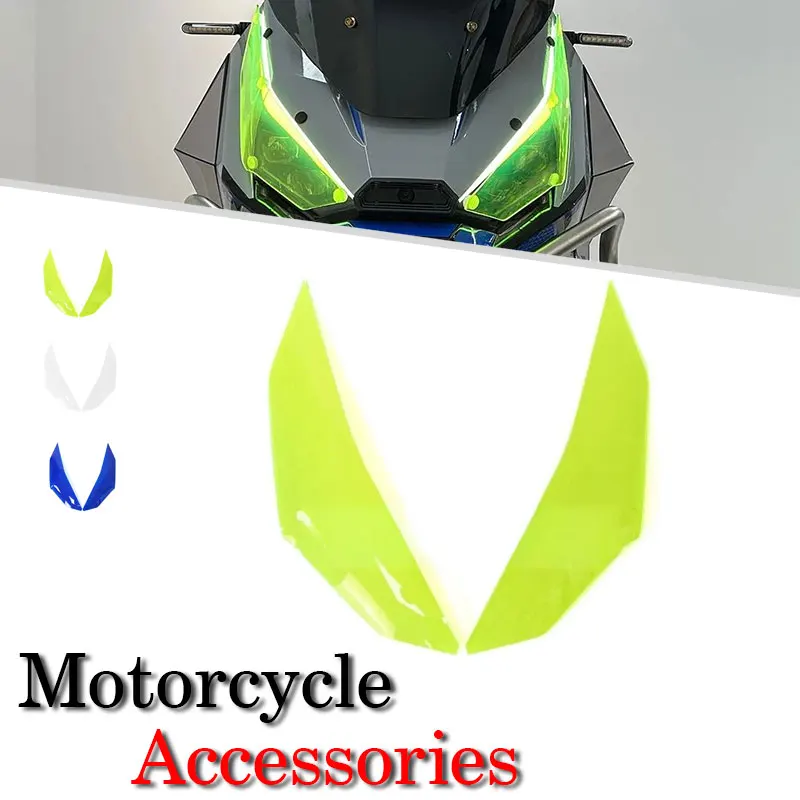 

368G 368 Motorcycle Acrylic Front Headlight Guard Head Light Lens Cover Protector For For ZONTES 368G G368 368 G
