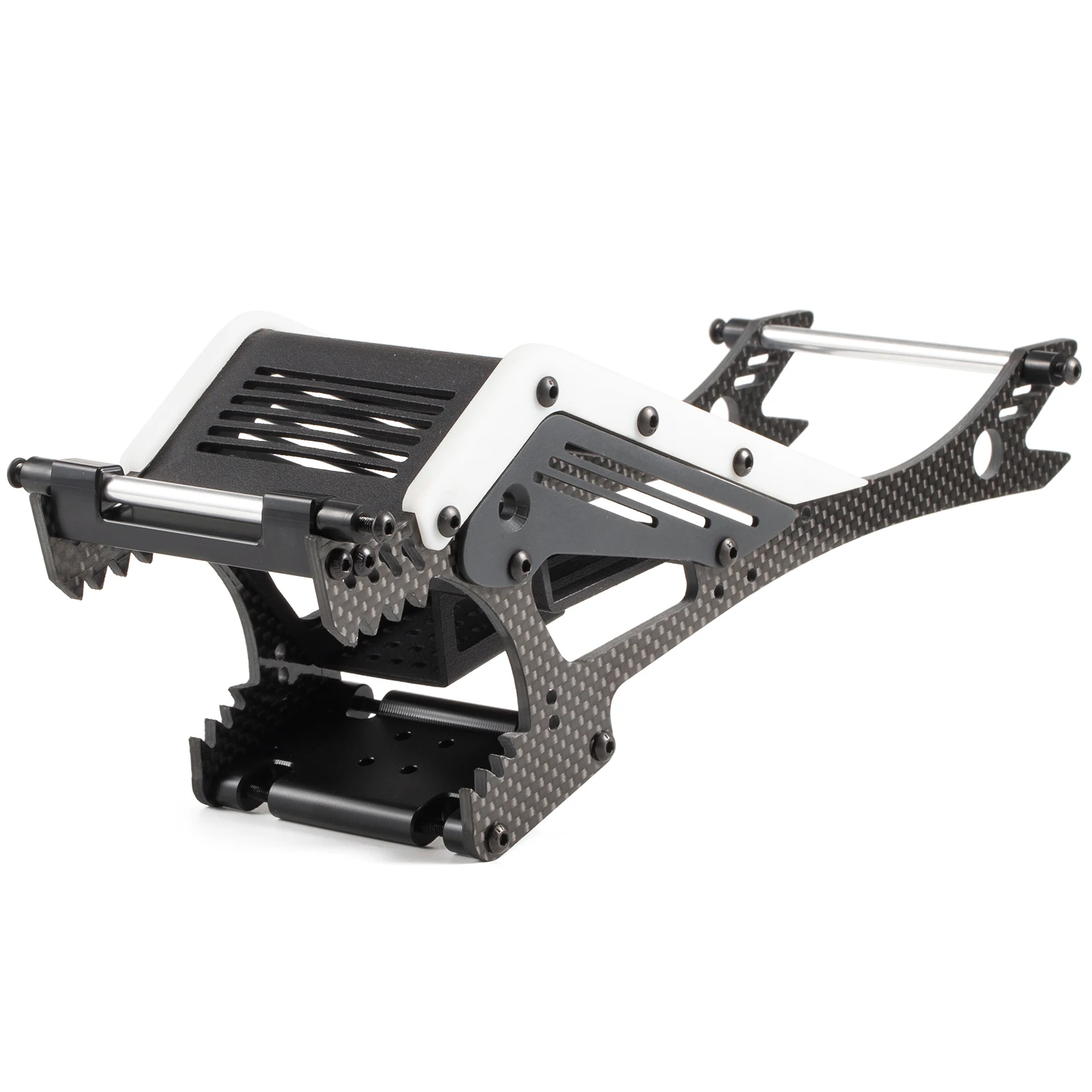 Wolf-Head Carbon LCG Chassis Builders Kit for 1/10 RC Crawler 1.9S Cheater Rigs Comp Builds H10 F10 Axle