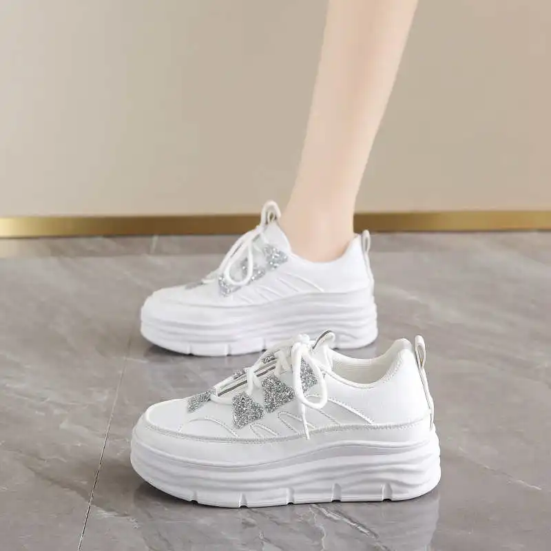 أحذية الشتاء في الغابة بدون كعب للسيدات أحذية المشي النسائية الفاخرة الملونة أحذية رياضية نسائية رياضية الأكثر مبيعًا