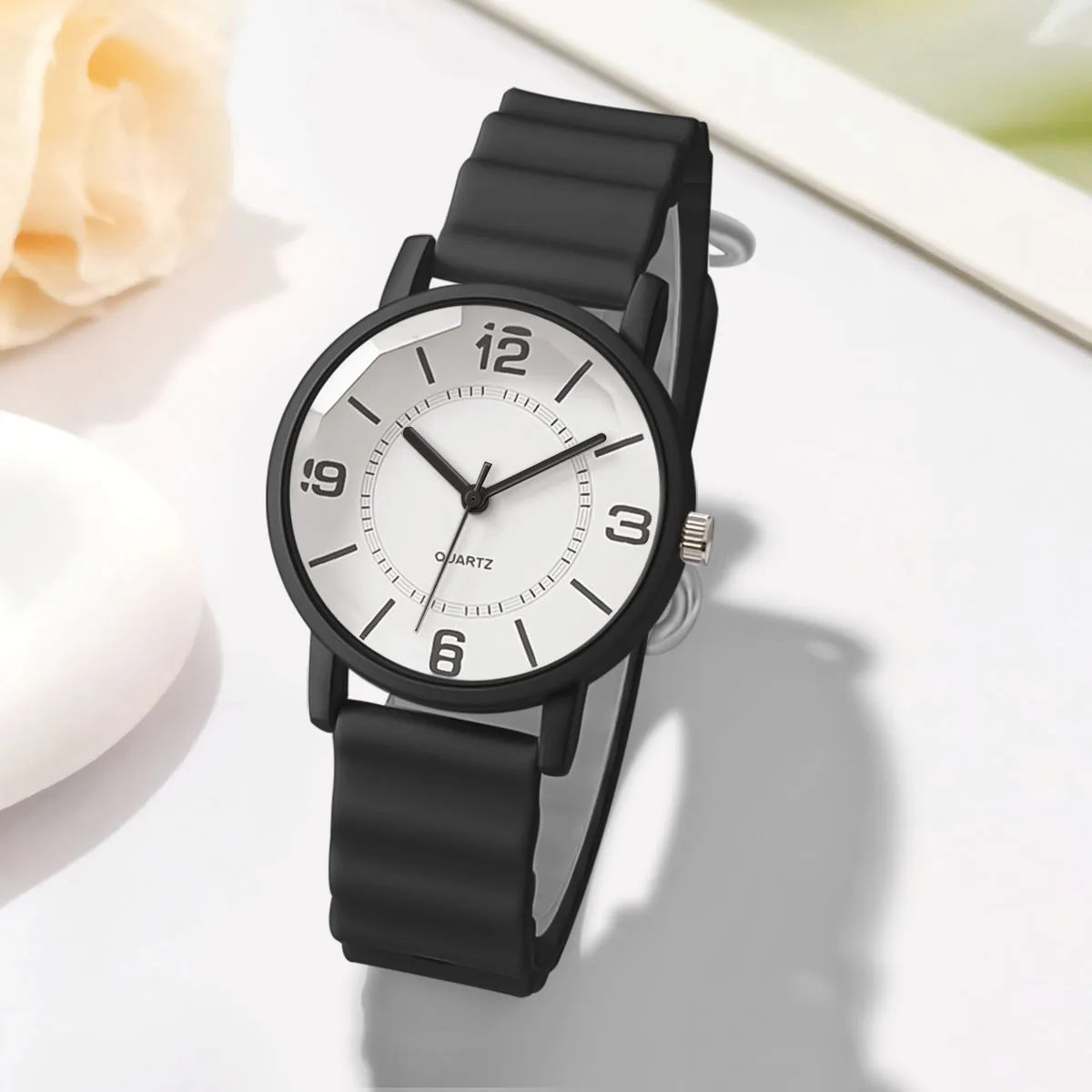 Women Silicone Strap Quartz Watch Jelly Colored Luxury Ladies Watches Retro Fashion Dress Wristwatch Dropshipping Reloj De Mujer