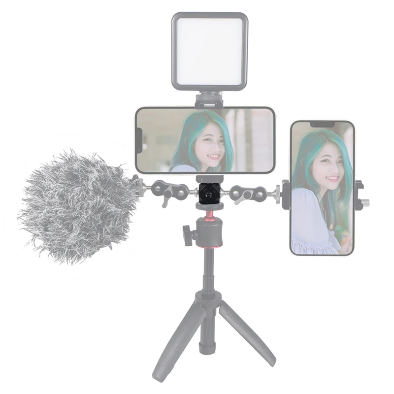 العالمي ترايبود ثقب المسمار محول ماجيك مكعب جبل ل ماجيك الذراع مراقب Hodler ضوء هيئة التصنيع العسكري تمديد ترايبود فيديو مدونة فيديو حامل