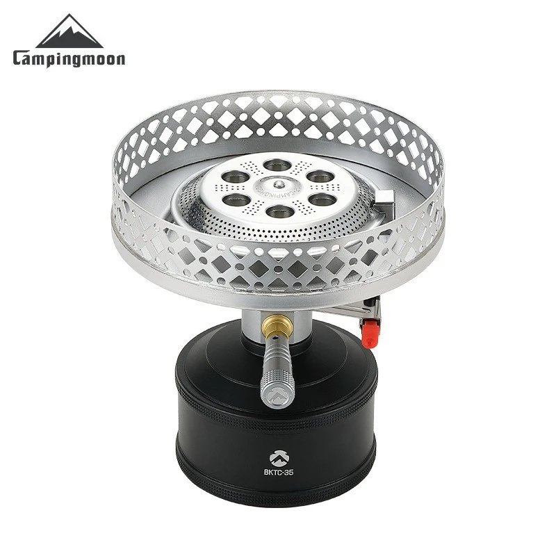 

CAMPINGMOON OD-4/PG-4 Aluminum Alloy Outdoor Portable Backpack Butane Propane Camp Gas Stove Burner Hiking Picnic Cooking Stove