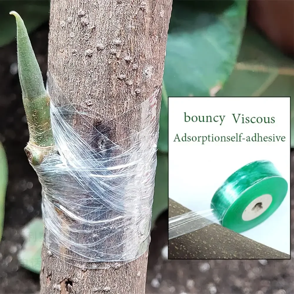 Premium Self-adhesive Grafting Tape for Bonsai Garden Use on Plants Fruit Trees Flowers Tomato Durable Weather Resistant Easy
