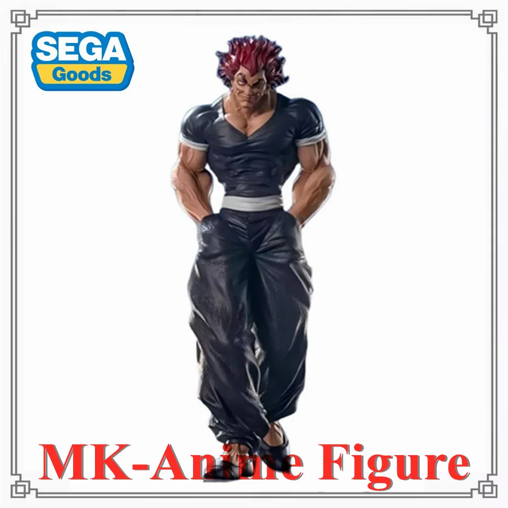 

Original SEGA Luminasta Hanma Yujiro 25CM Genuine Anime Figures Action Figure Model Desktop Ornament Gift