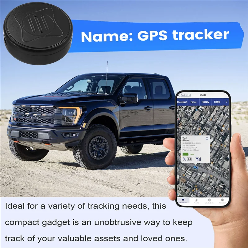 T24C Mini GPS Tracker Magnetic Smart Finder Locator Mini Tracking Device Pet Vehicle Lost Tracker Pet Wallet Tracking