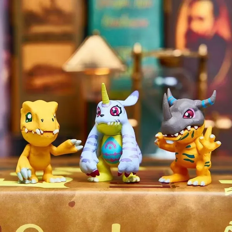 Hot 9Pcs/set Digimon Digimon Adventure Anime Figure Model PVC Collection Ornaments Statue Dolls Birthday Toy Gifts Gifts view 4