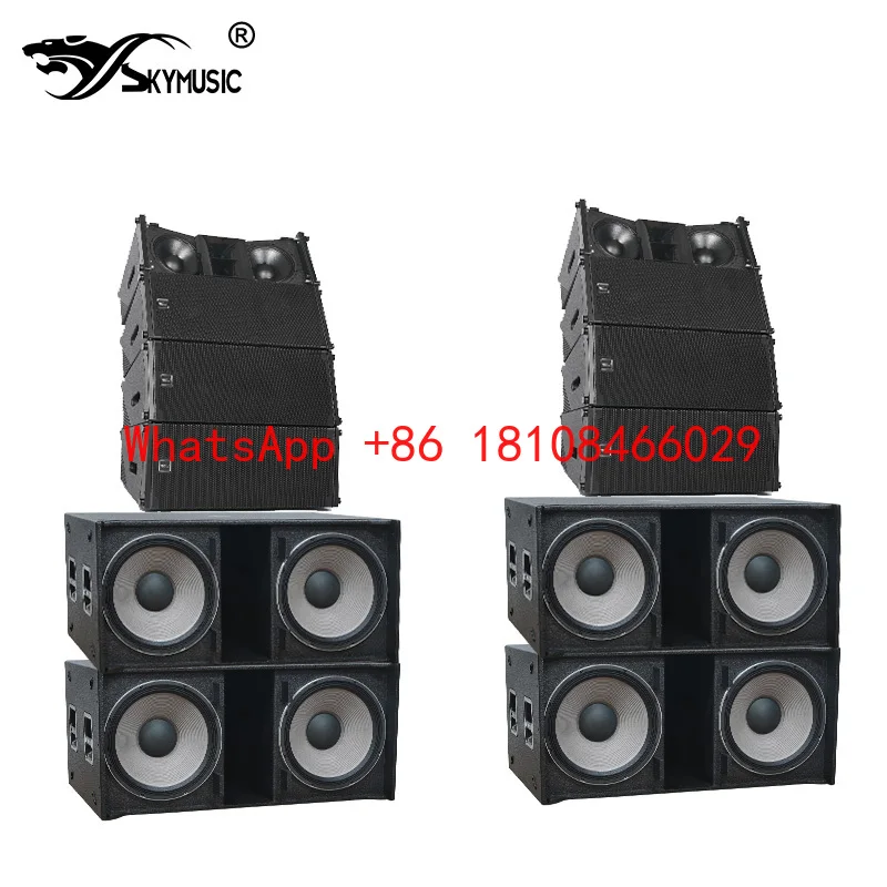 

KING 900 Series-Complete Powered Line Array Solution with Full-Range Speakers&Subwoofers