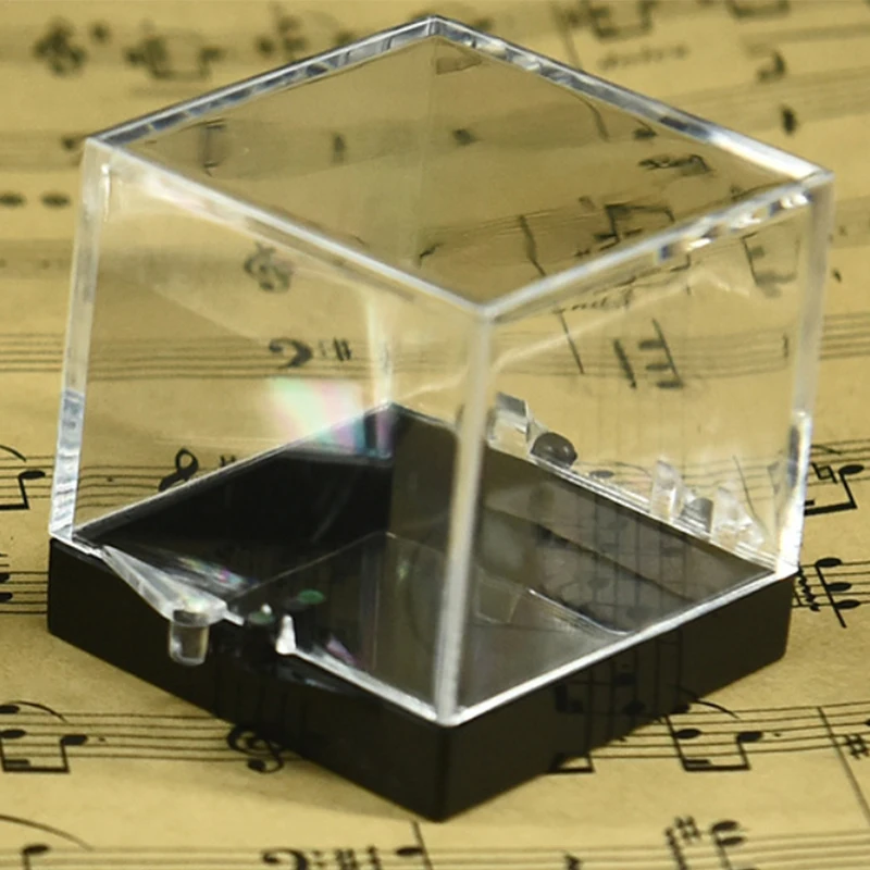 Specimen Display Cases Crystal Storage Mineral Polypropylene Jewelry Organizer Jewelry Organizer Boxes Square Rock Sample