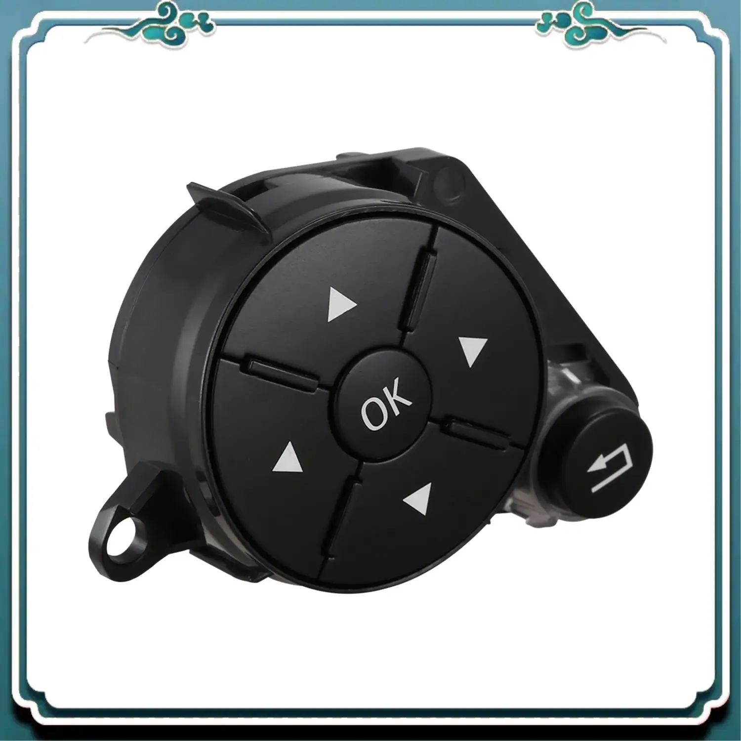 

Premium Left+Right Car Inner Part Steering Wheel Worn Button Cover Switch For Mercedes For Benz W204 W212 C200 E260 E320 Glk260