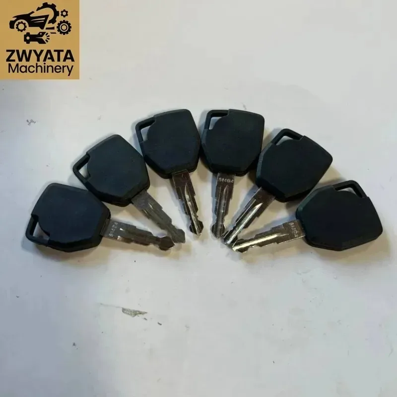 

6107891M1 Ignition Keys 6107891M1 81404 for Terex Backhoe excavator 760 820 860 880 970 980 Keys 6107891M1 81404