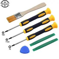 1 Set DIY Hand Tools T6 T8 T10 Screwdriver Repair Install and Open Tool Kit for X Box One 360/PS4 Screw Driver Repair Tool Kit