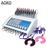 AOKO Weight Loss machine ems muscle stimulator Electrostimulation Machine Russian Waves ems Electric Muscle Stimulator massager