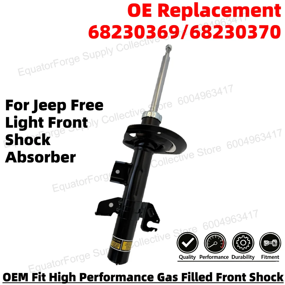 

Comfortable Direct Fit High Stability Premium Durable Front Shock Absorber for Jeep Free Light OE Number 68230369/68230370