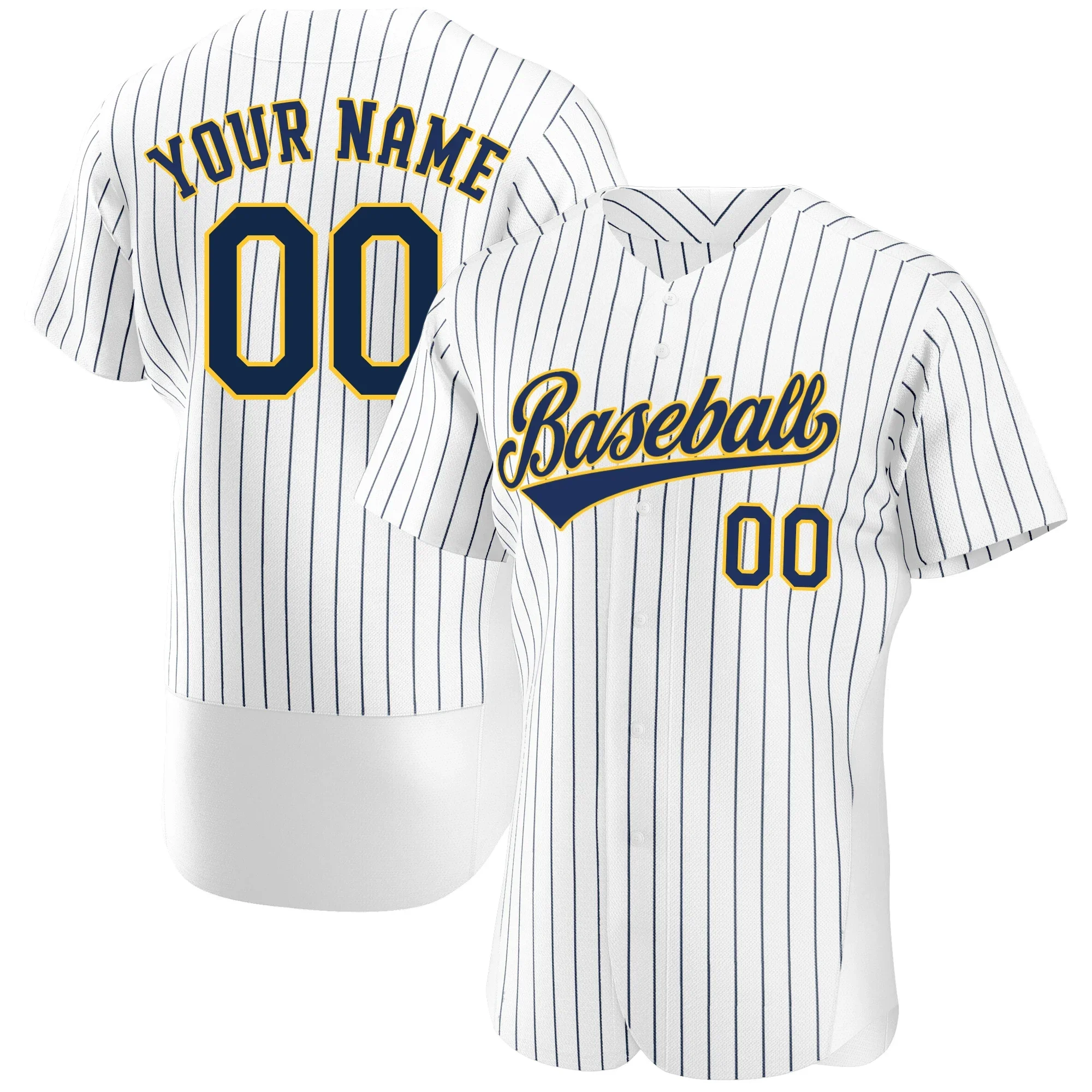 Top Quality Custom Baseball Jersey Athletic Print Name/Number Sleeve Dry-comfort Cool Hip Hop Street Shirts for Adults/Youth