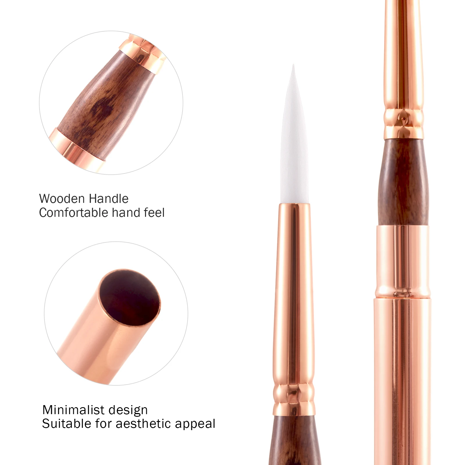 여행 수채화 브러쉬, Longyinzhai 5 여행 아티스트 그림 세트, 분리형 휴대용 여행 수채화 세트, 매우 적합