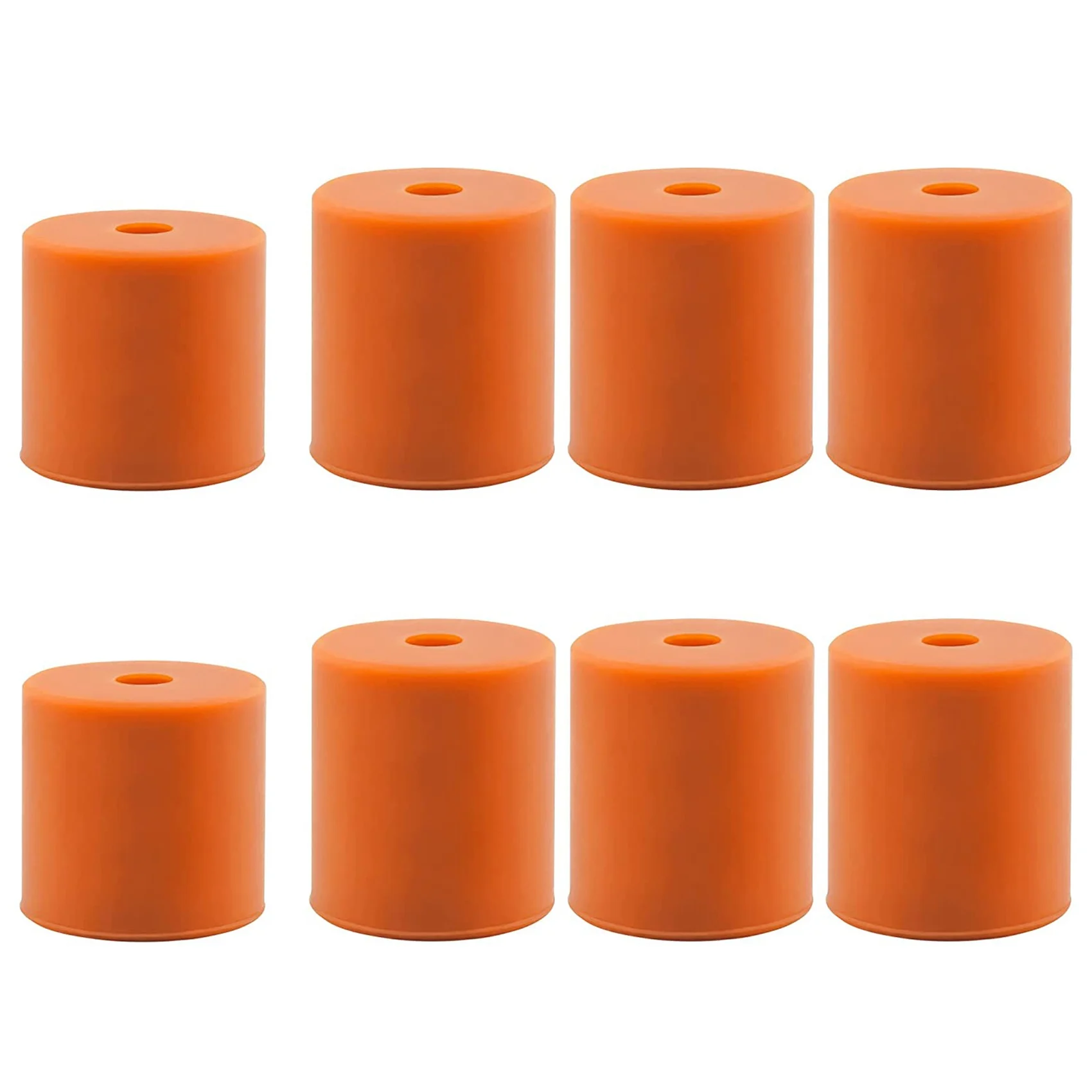 3D Printer Heated Bed Leveling Parts, Silicone Column Bracket, Horizontal Spring Replacement Parts (Pack of 8)