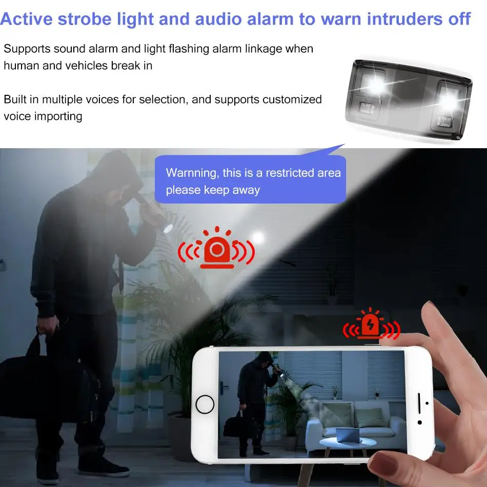  HIK 4MP 8MP Panoramic ColorVu Bullet Network Camera replace DS-2CD2T87G2P-LSU/SL Acusense Strobe Light and Audio Alarm IP Camer