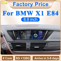 STWEI New 8.8inch ID6 ID7 ID8 Themes Andorid Screen For BMW E84 X1 2009-2015 Car Video Players Wireless AUTO CarPlay GPS NAVI