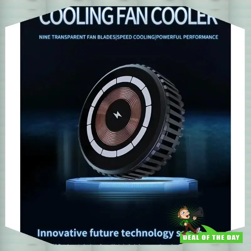 

24-часовая доставка для Magsafe, магнитное беспроводное зарядное устройство, охлаждающий вентилятор для телефона, радиатор, кулер для Iphone 16, 15, 14, 13, 12 Pro Max Cellp