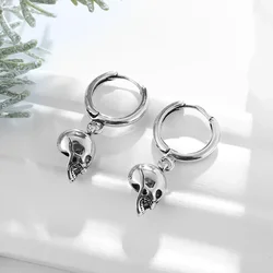 New Design Mysterious Retro Personality Skull Earrings Men and Women Punk Rock Motorcycle Jewelry